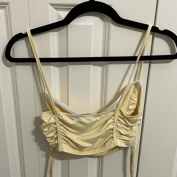 yellow crop top - Picture 2 of 3